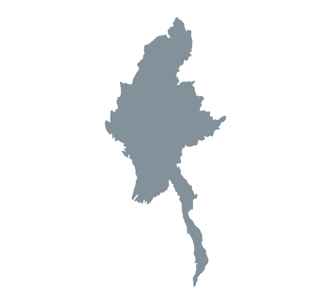 Myanmar map