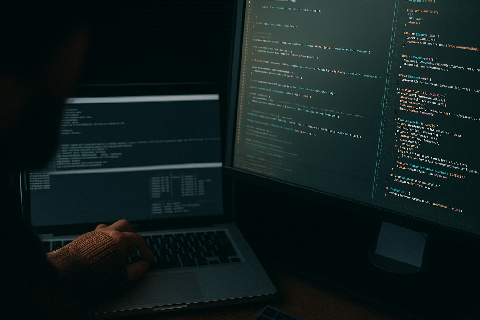Development workspace background