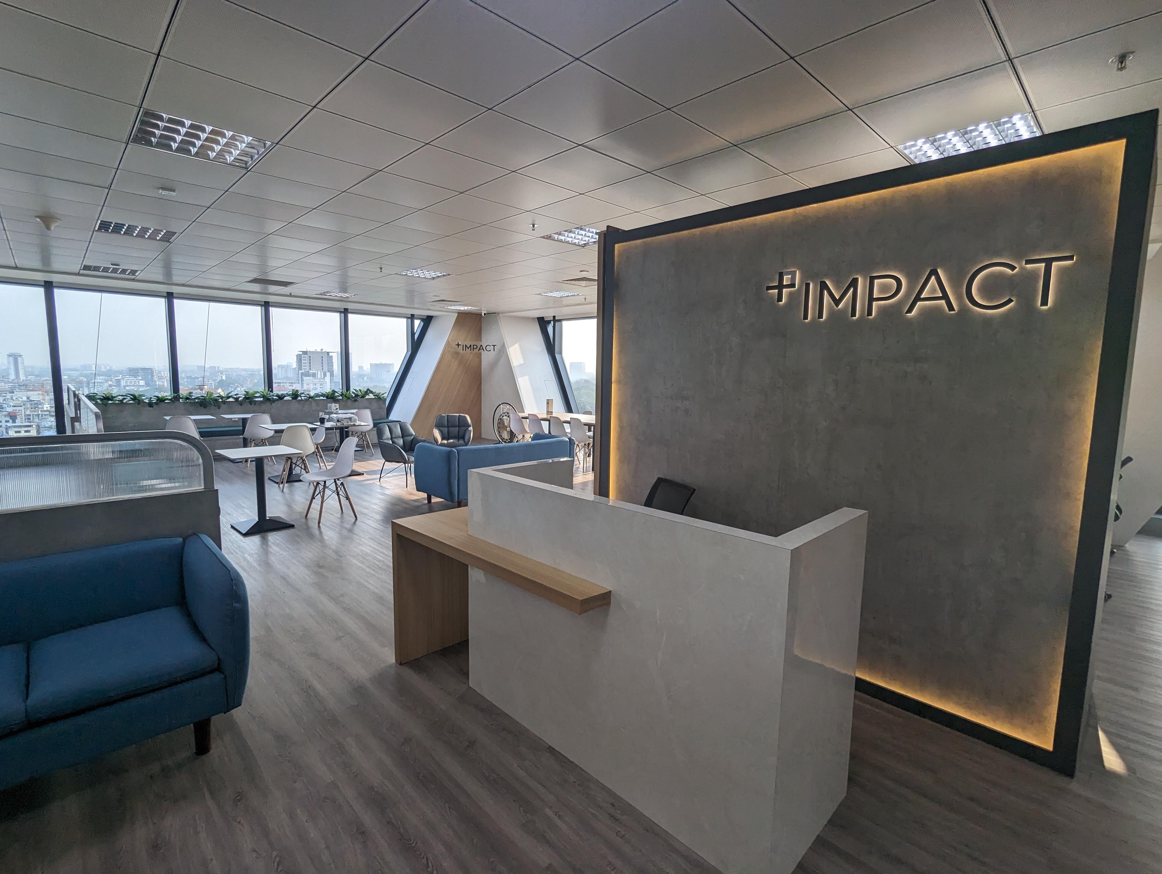IMPACT Yangon Office - Reception area